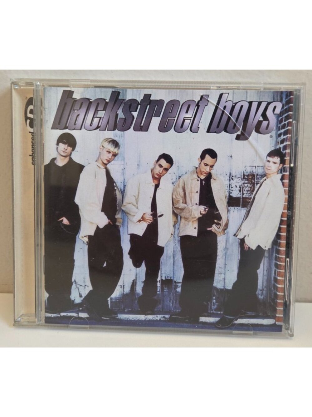 Backstreet Boys Self-Titled Album 1997 Enhanced CD Jive Records With Sleeve